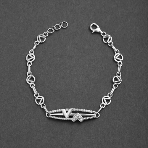 Silver Victory Lane Bracelet