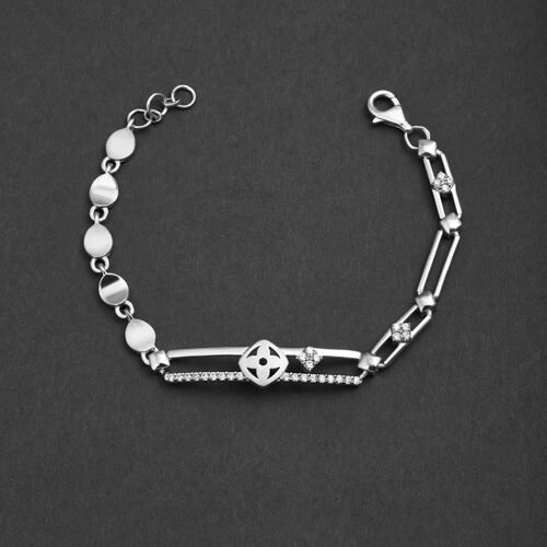 Silver Elegant Essence Bracelet