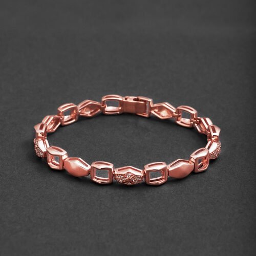 Grand Strand Rose Gold Bracelet