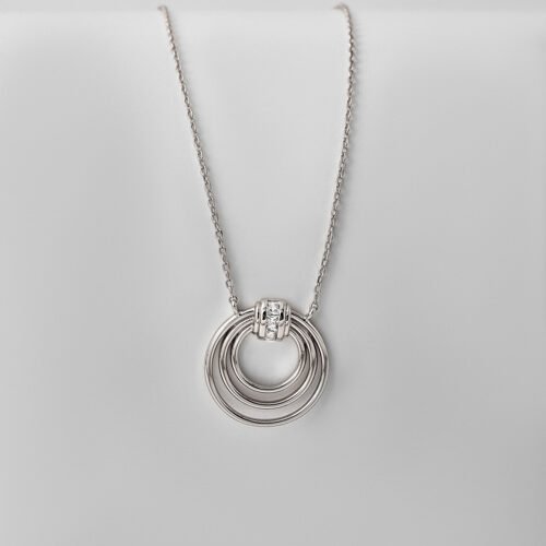 Silver Arista Necklace