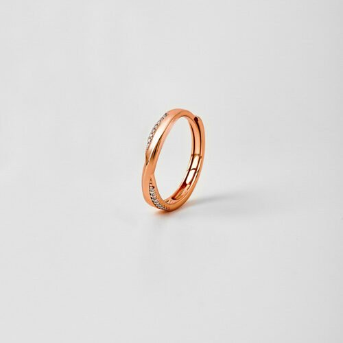 Rose Gold Vintage Wheel Adjustable Ring
