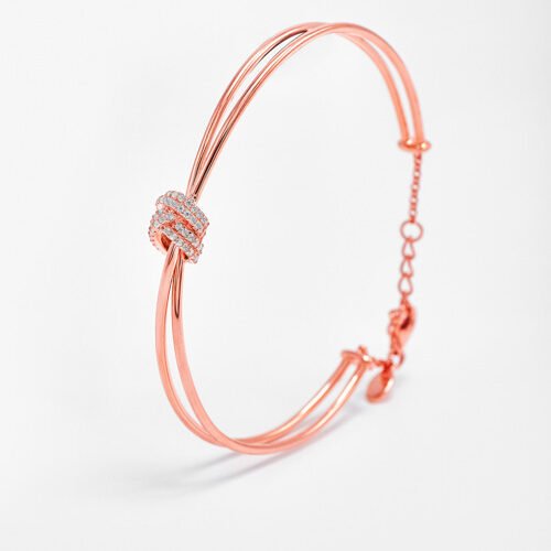 Rose Gold Knot Kada