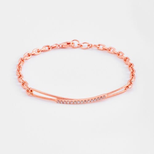 Rose Gold Bridge bracelet
