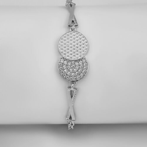 Silver Merging bracelet