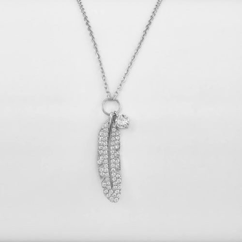 Silver Quill Necklace