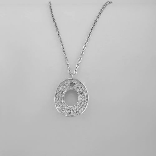 Silver Shield Necklace