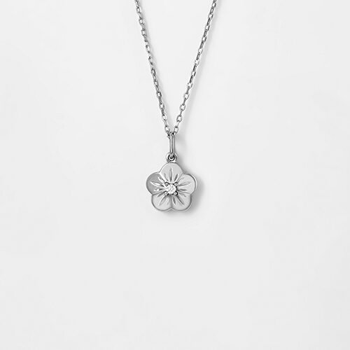 Silver Fragrance Pendant with Chain