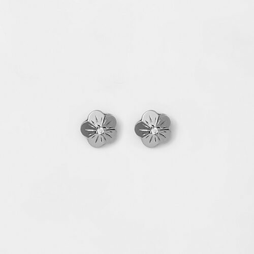 Silver Fragrance Earrings