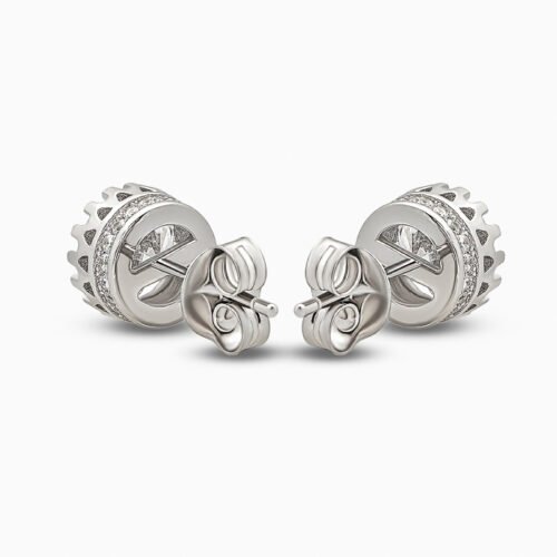 Silver Digital Love Pendant Set