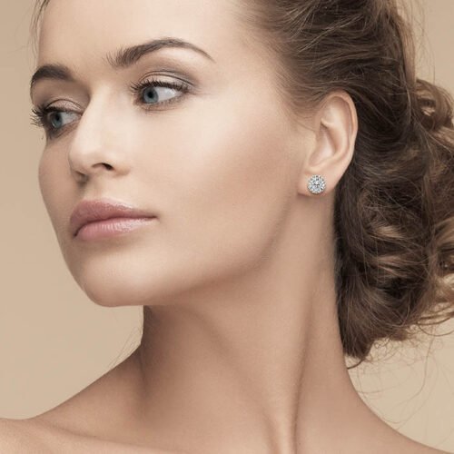 Silver Digital Love Pendant Set
