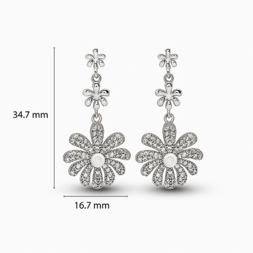 Silver Digital Love Pendant Set